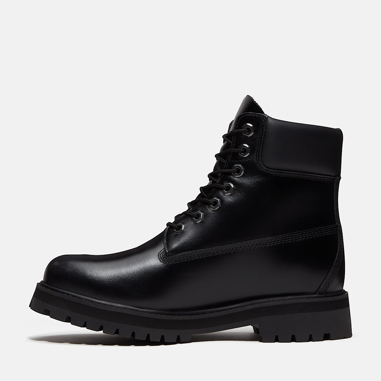 Botas Timberland Heritage de 6 pulgadas impermeables para Hombre TBL Piel de grano completo negro ALT6