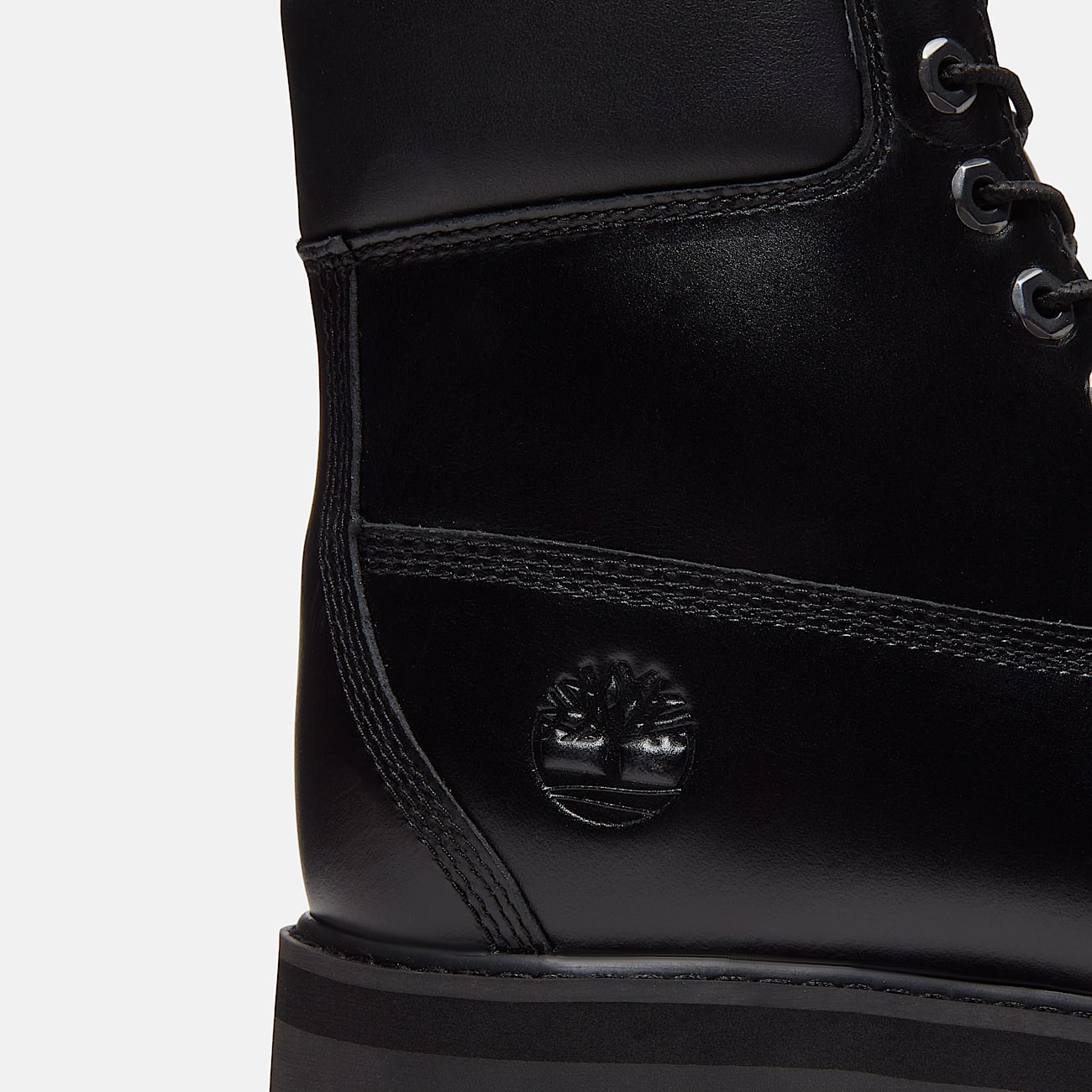 Botas Timberland Heritage de 6 pulgadas impermeables para Hombre TBL Piel de grano completo negro ALT7