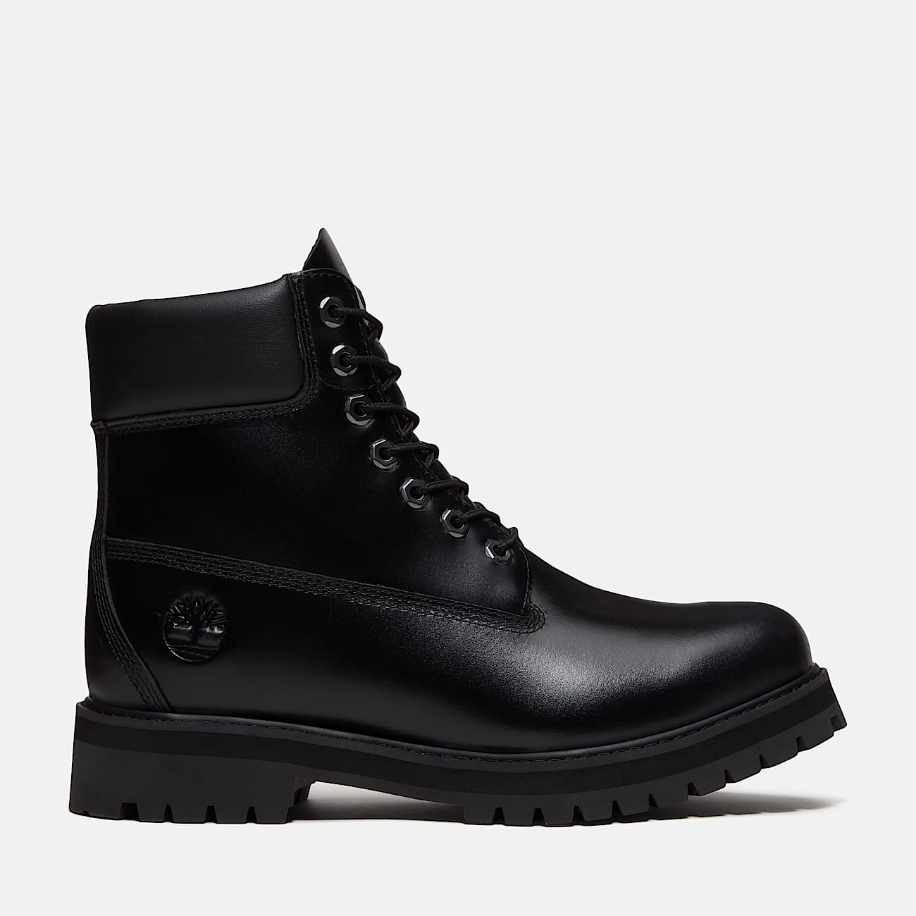 Botas Timberland Heritage de 6 pulgadas impermeables para Hombre TBL Piel de grano completo negro HERO