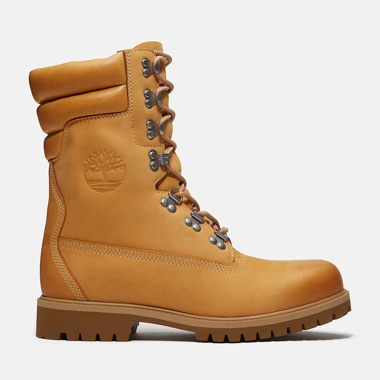Mens Timberland Heritage Waterproof Super Boot TBL Wheat Nubuck HERO