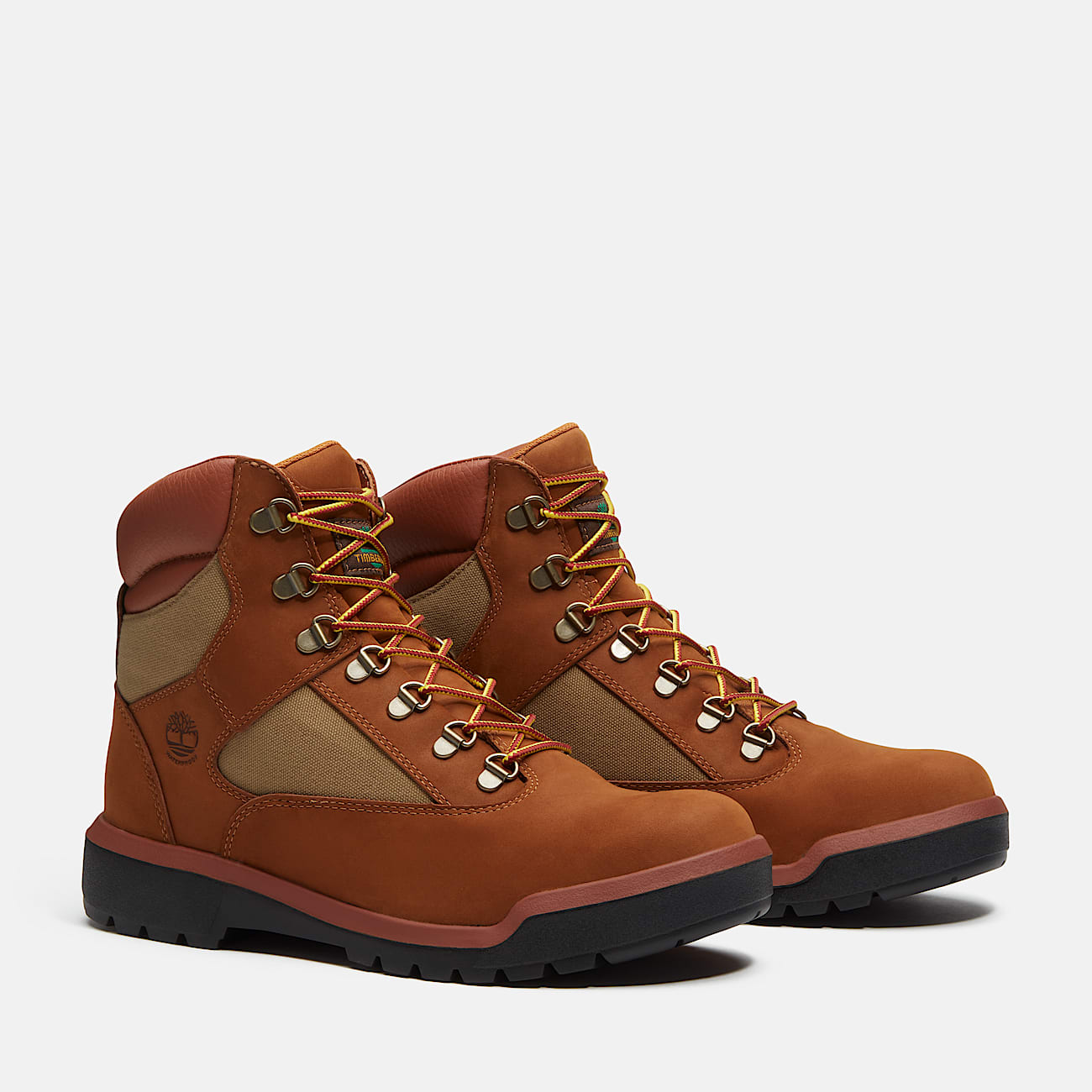 Mens Waterproof Mid Field Boot TBL Medium Brown Nubuck ALT4