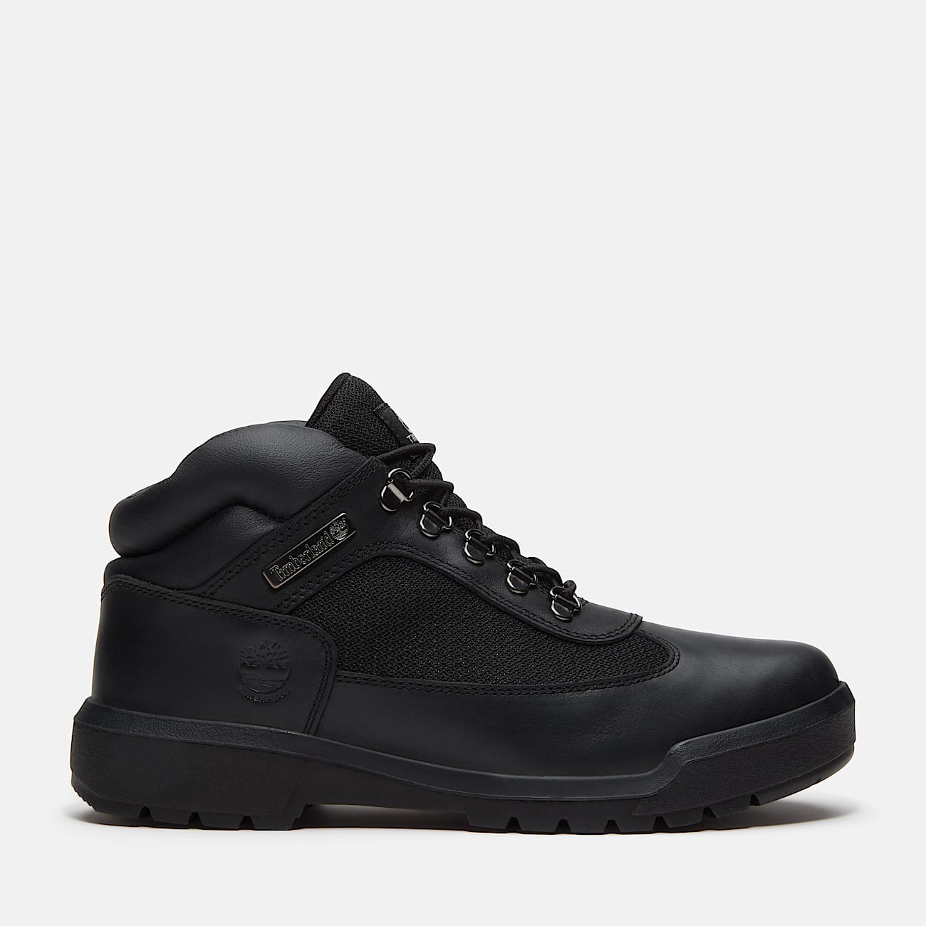 Mens Waterproof Field Boot TBL Black FullGrain HERO