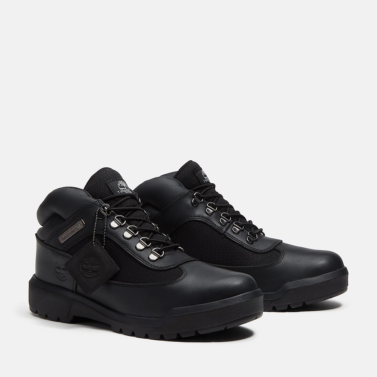 Mens Waterproof Field Boot TBL Black FullGrain ALT4