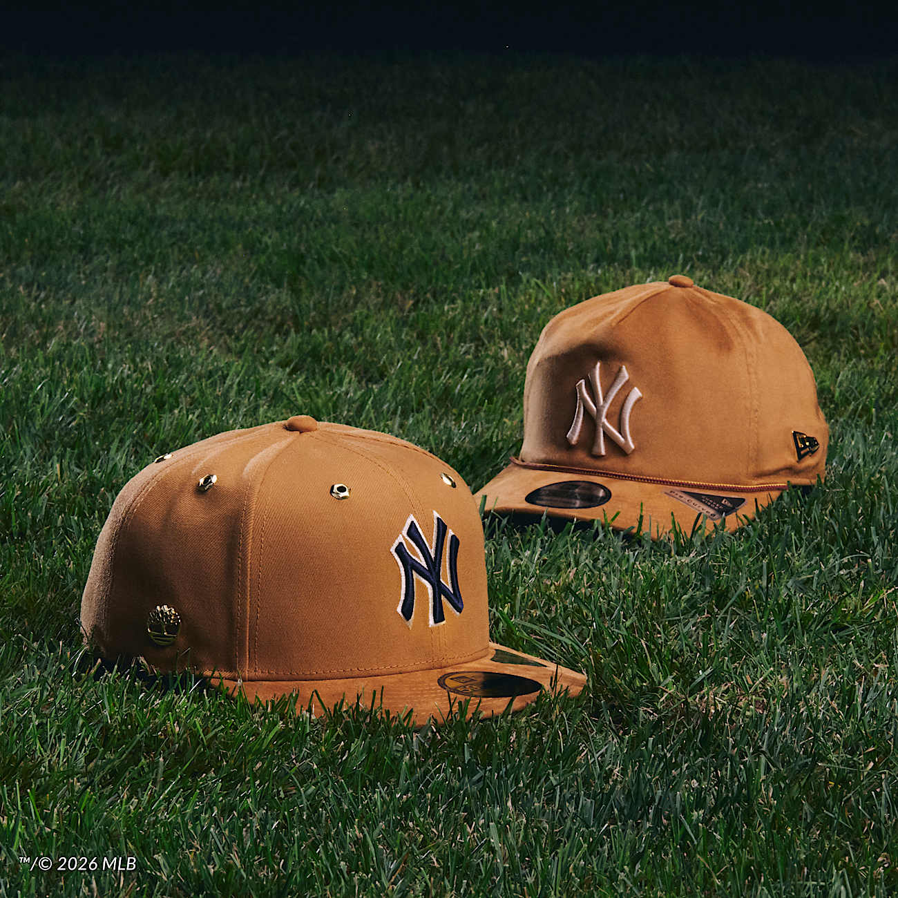 Timberland x New Era Yankees Adjustable Cap TBL Wheat Yankees ALTA