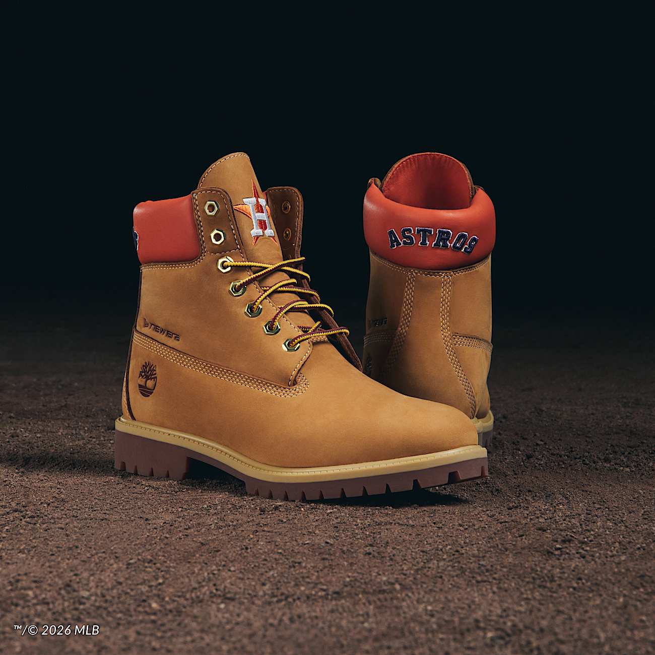 Botas impermeables Timberland Heritage de 6 pulgadas para Hombre TBL Nobuck color trigoNaranja ALTA