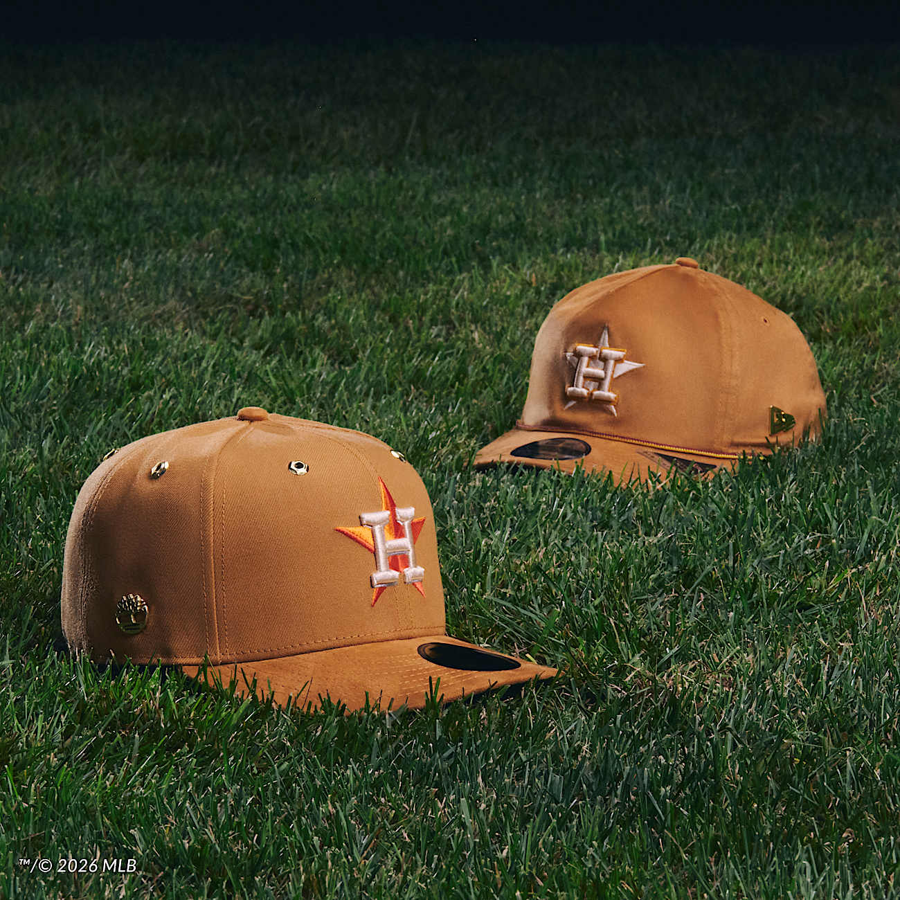 Timberland x New Era Astros Fitted Baseball Cap TBL Wheat Astros ALTA