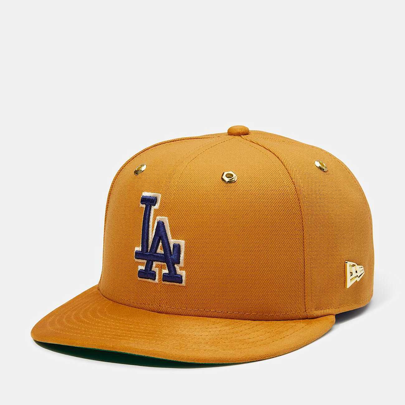Timberland x New Era Dodgers Fitted Baseball Cap TBL Wheat Dodgers HERO