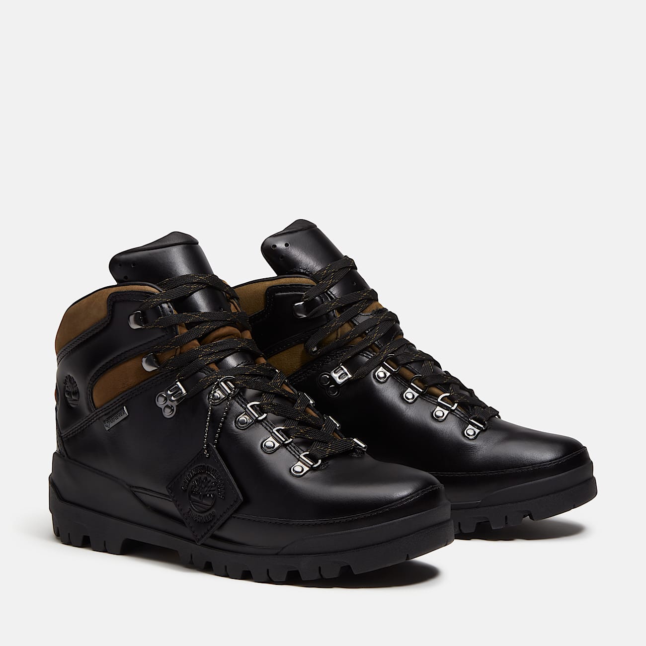 Mens World Hiker with GORETEX Membrane TBL Black FullGrainOlive ALT4