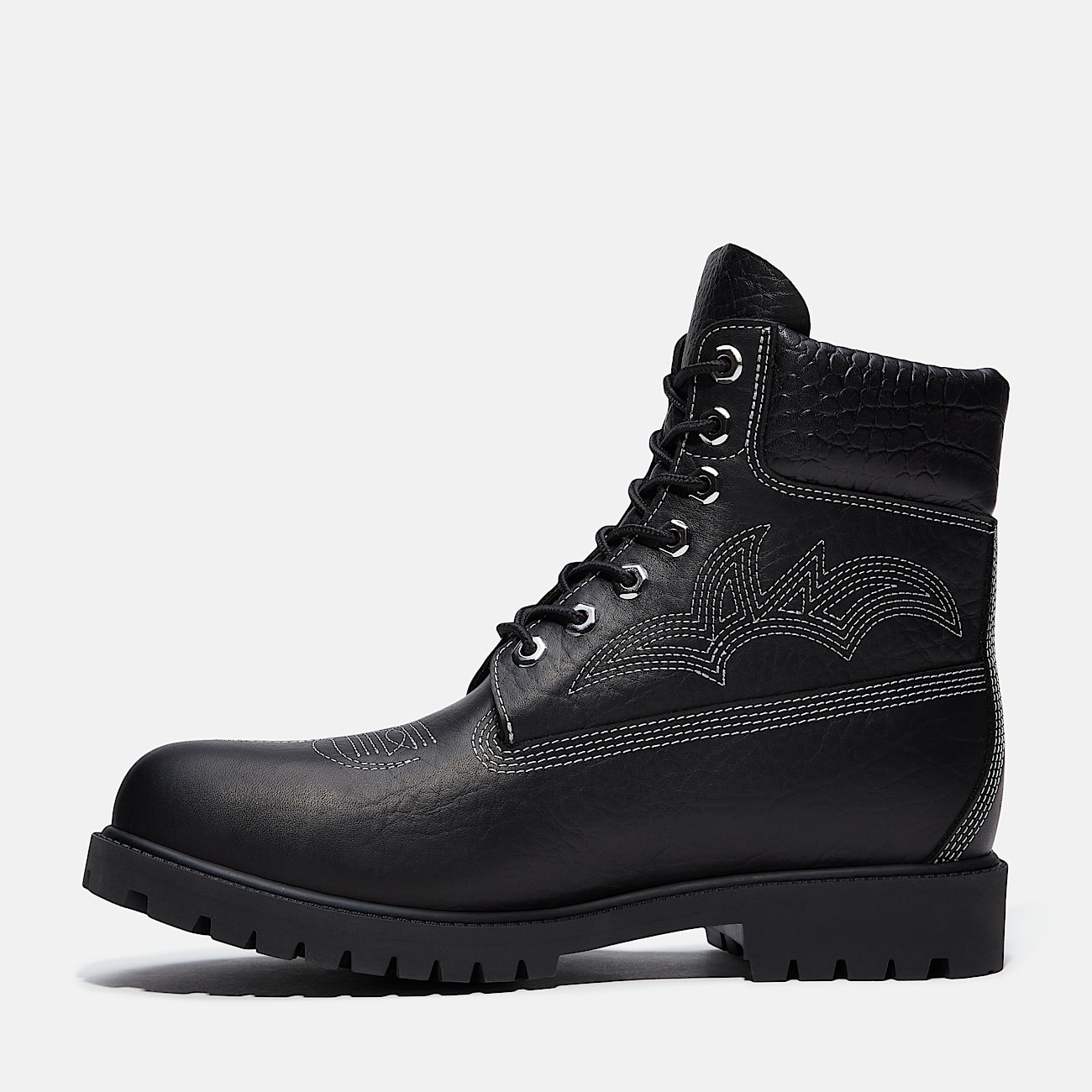 Mens Timberland x Sneaker Politics 6Inch Waterproof Boot TBL Black FullGrain ALT6