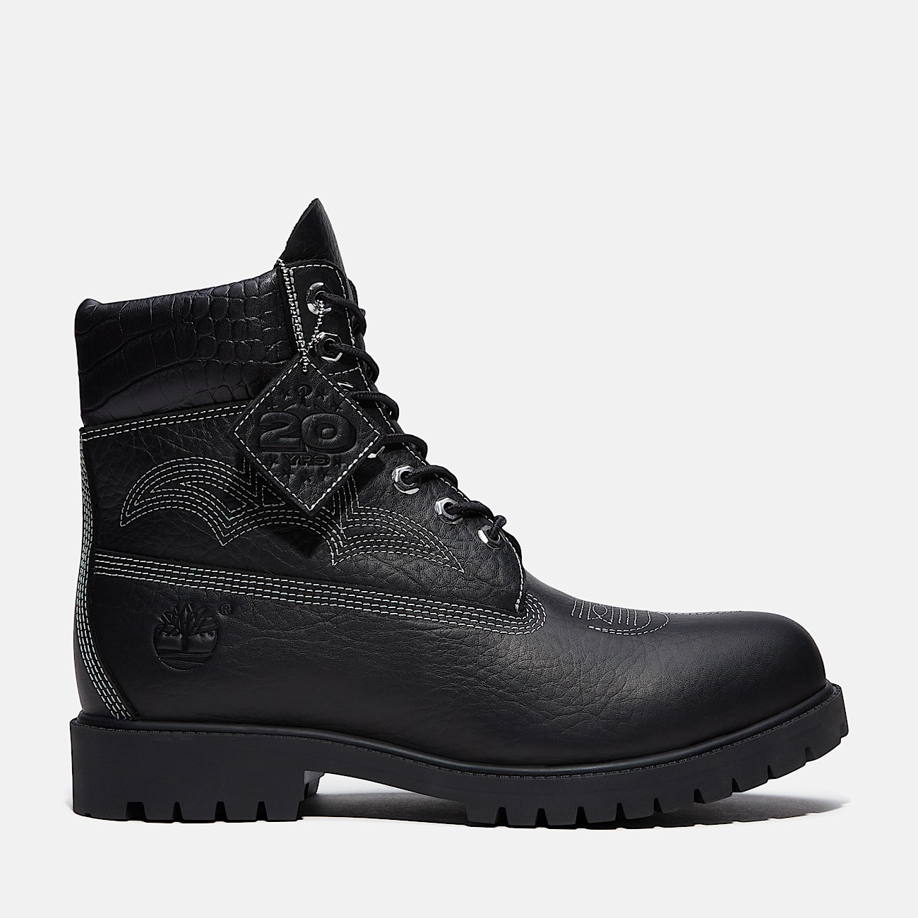 Mens Timberland x Sneaker Politics 6Inch Waterproof Boot TBL Black FullGrain HERO