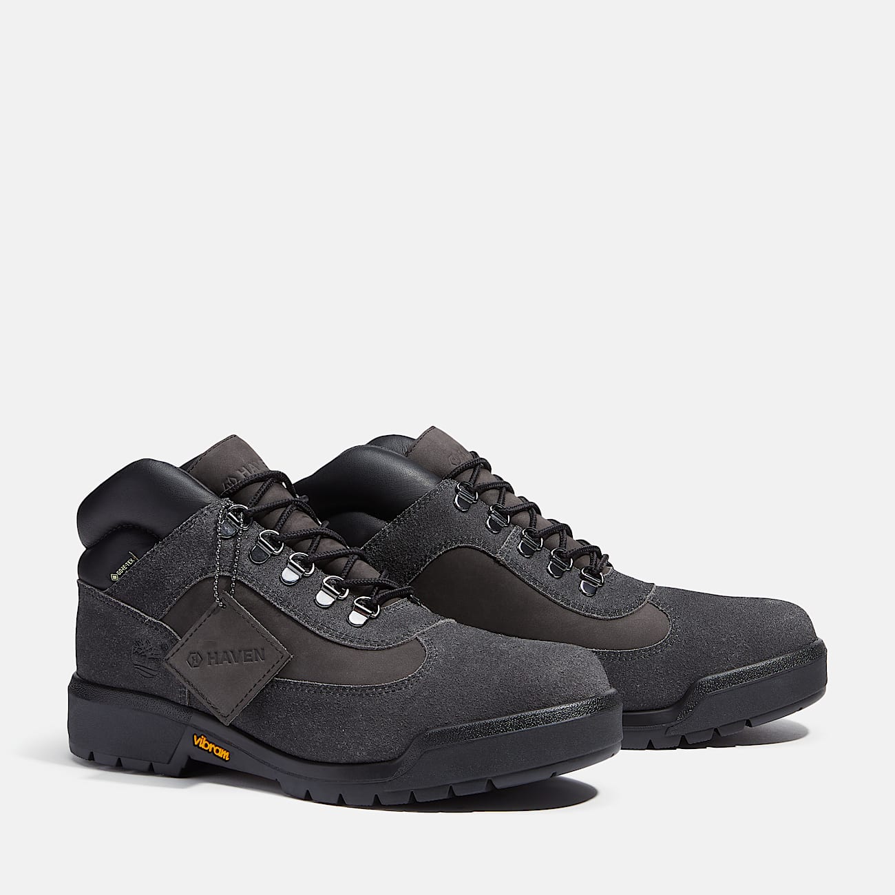 Mens Timberland x Haven Field Boot with GORETEX TBL Dark Grey Suede ALT4