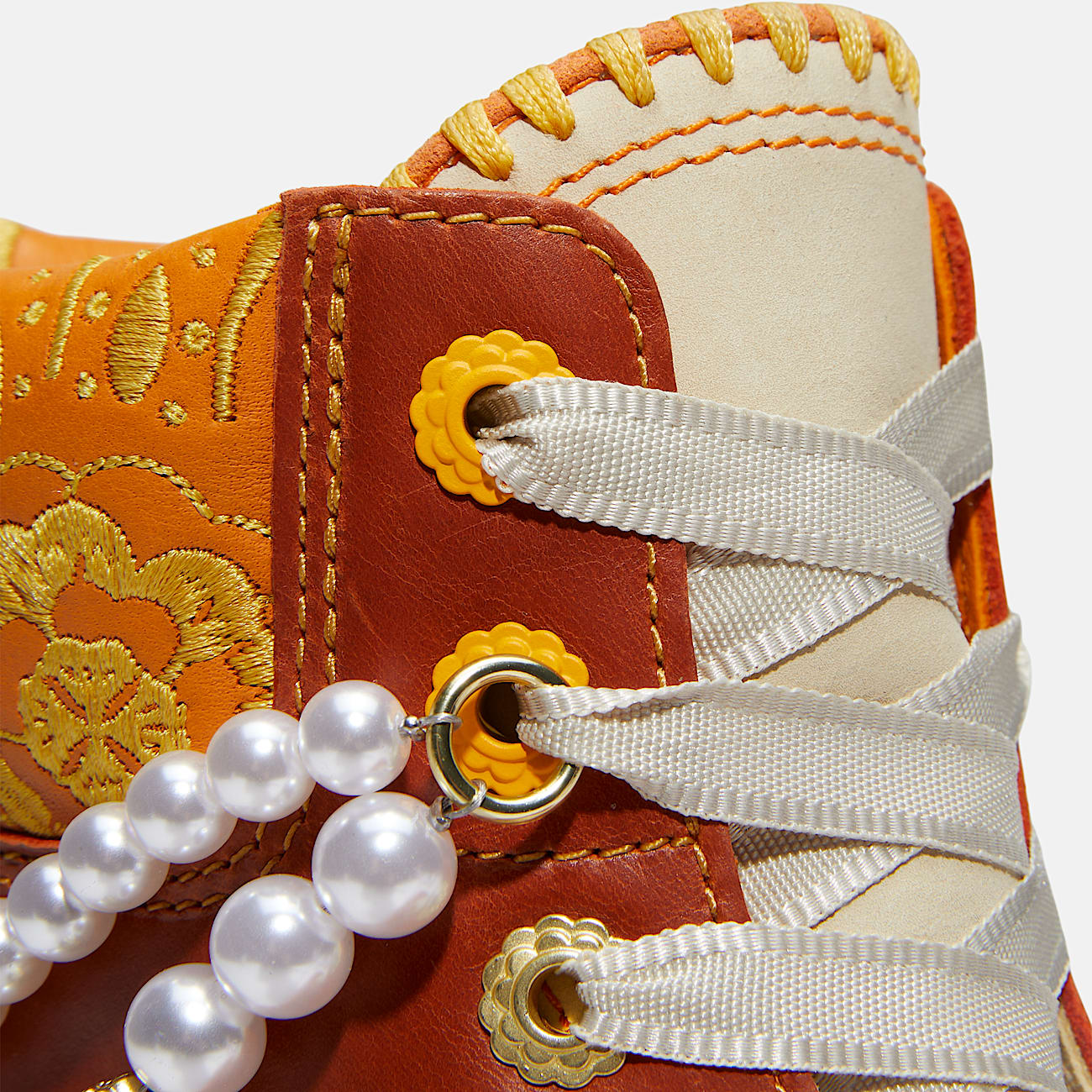Womens Stone Street Platform Da de Muertos 6Inch Waterproof Boot TBL Rust FullGrainOrange ALT9
