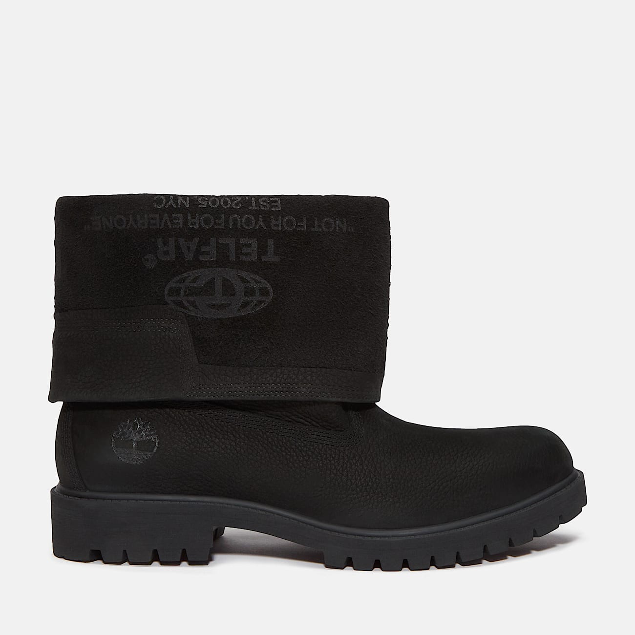 Timberland x TELFAR Premium PullOn Boot TBL Black Nubuck ALT14