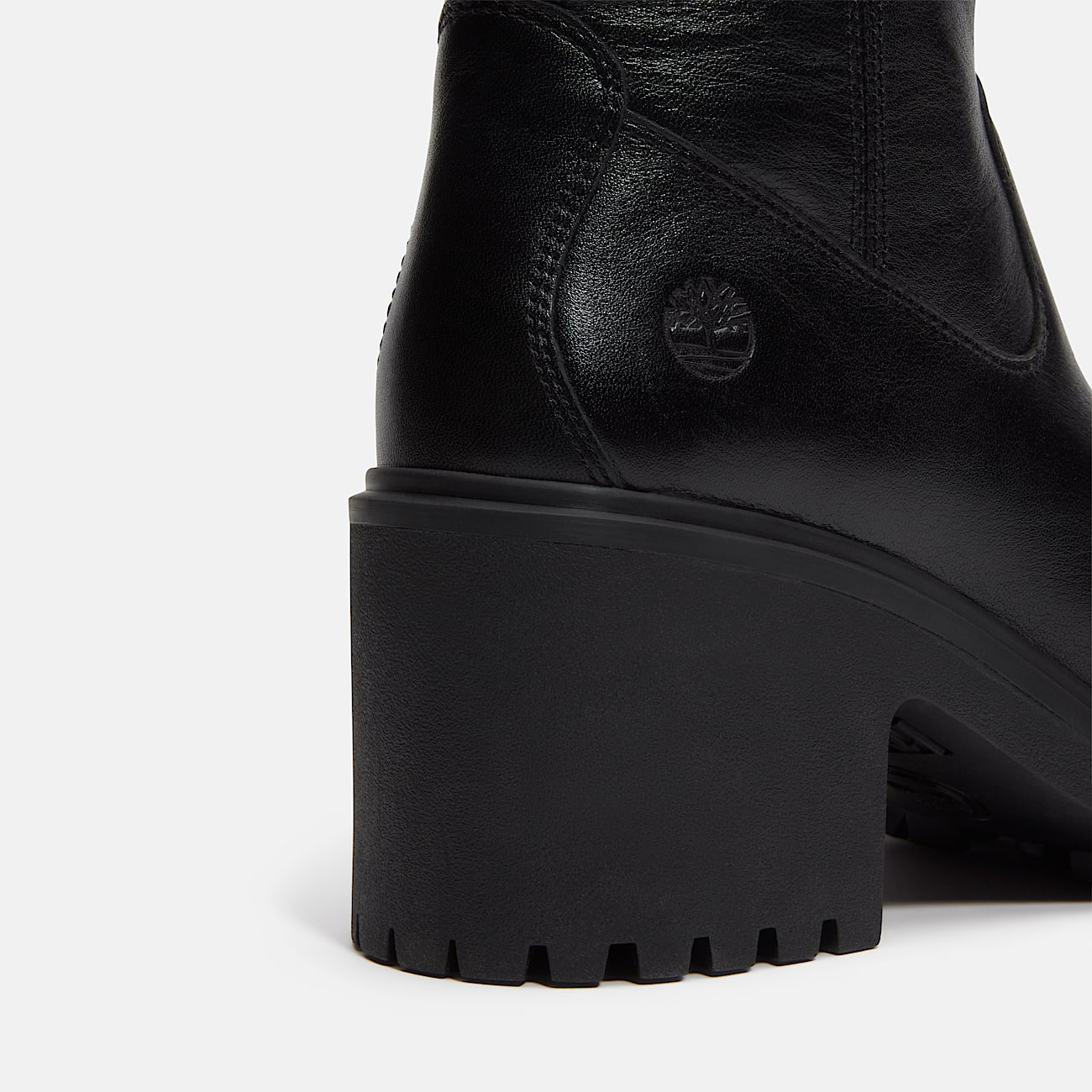 Womens Stone Heights Tall SideZip Boot TBL Black FullGrain ALT8