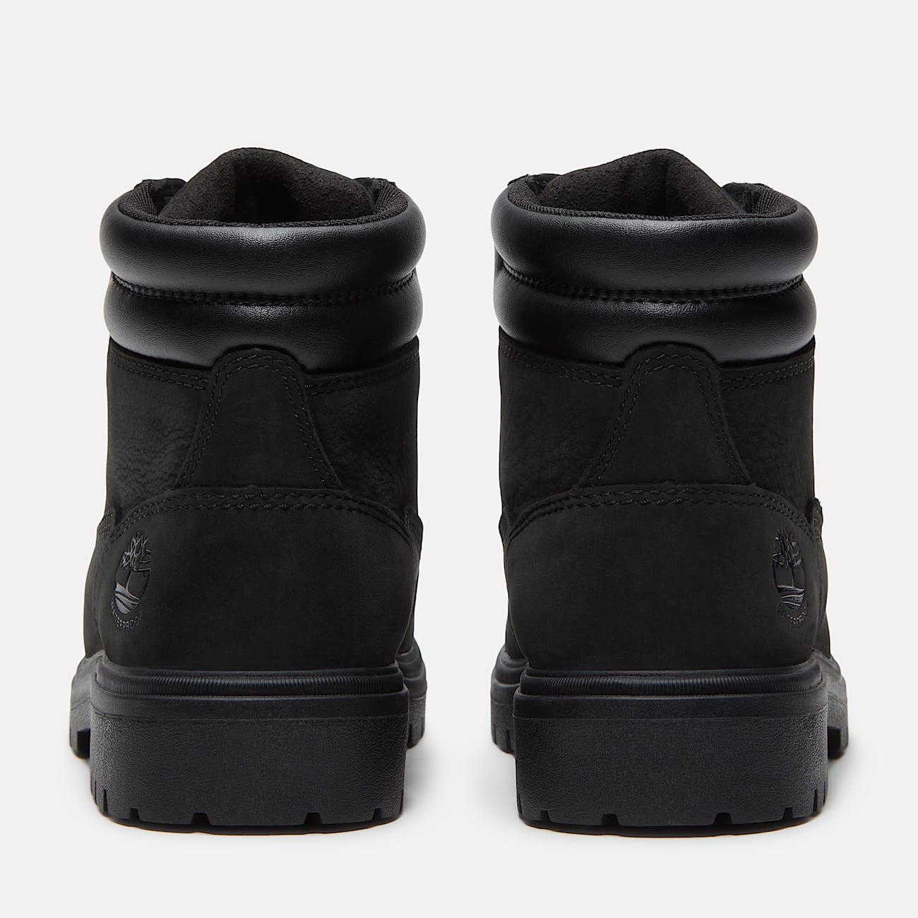 Junior Auburn Falls 6Inch Waterproof Boot TBL Black Nubuck ALT5