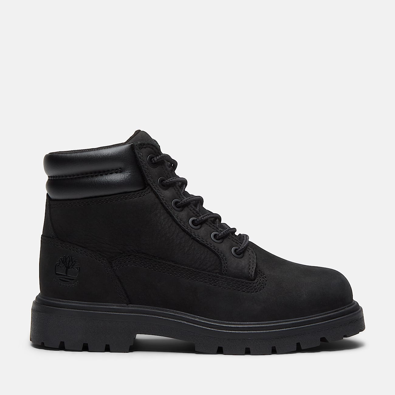 Junior Auburn Falls 6Inch Waterproof Boot TBL Black Nubuck HERO