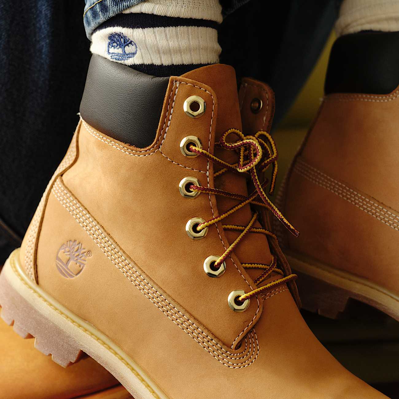 Womens Timberland Premium 6Inch Waterproof Boot TBL Wheat ALTB