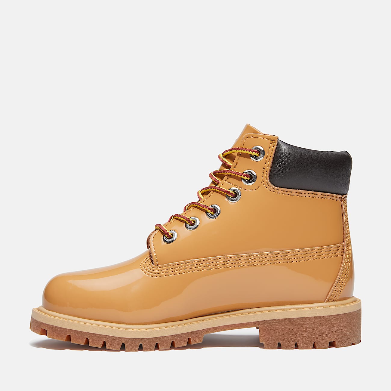 Youth Timberland Premium 6Inch Waterproof Boot TBL Wheat Patent leather ALT6