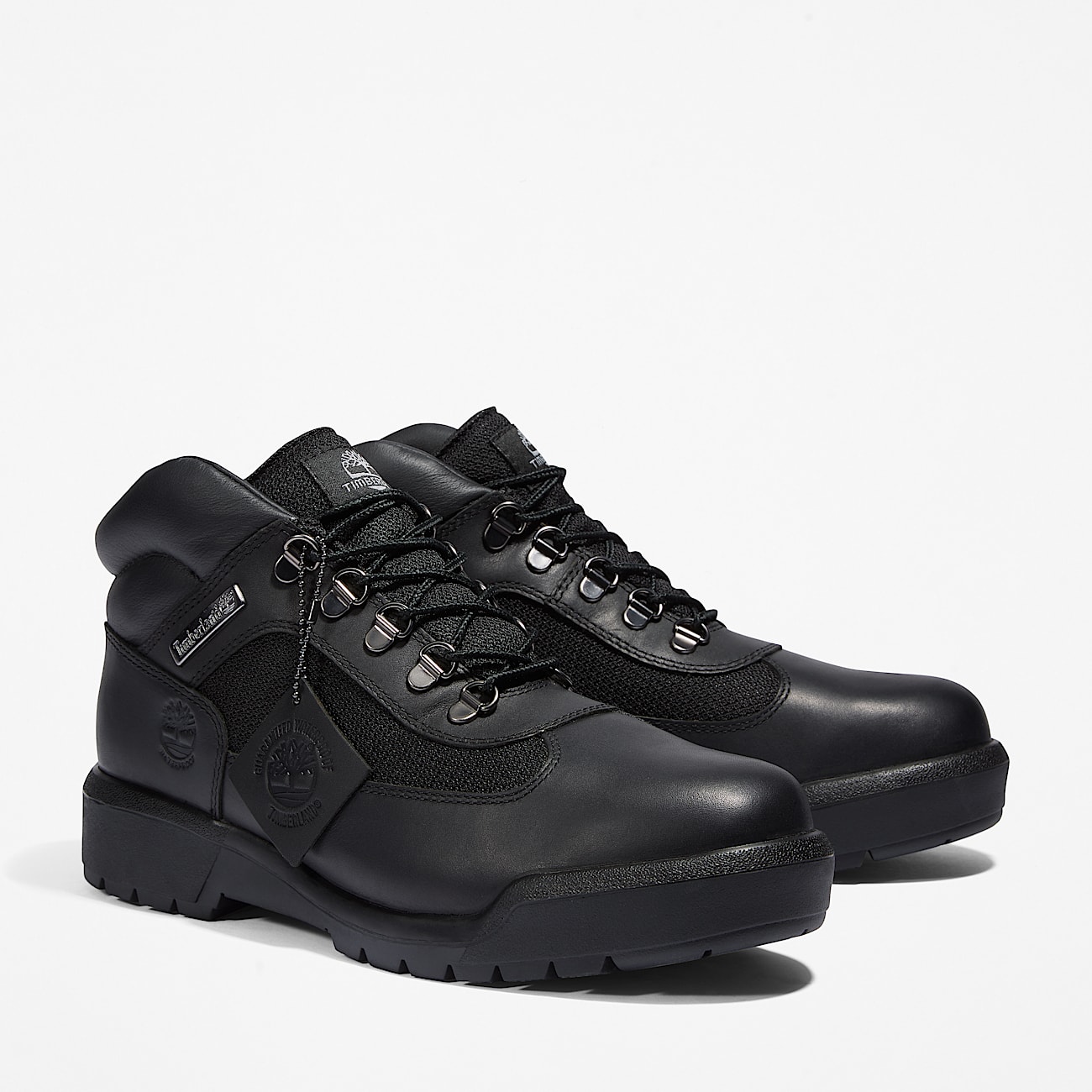 Mens Waterproof Field Boot TBL Black FullGrain ALT4