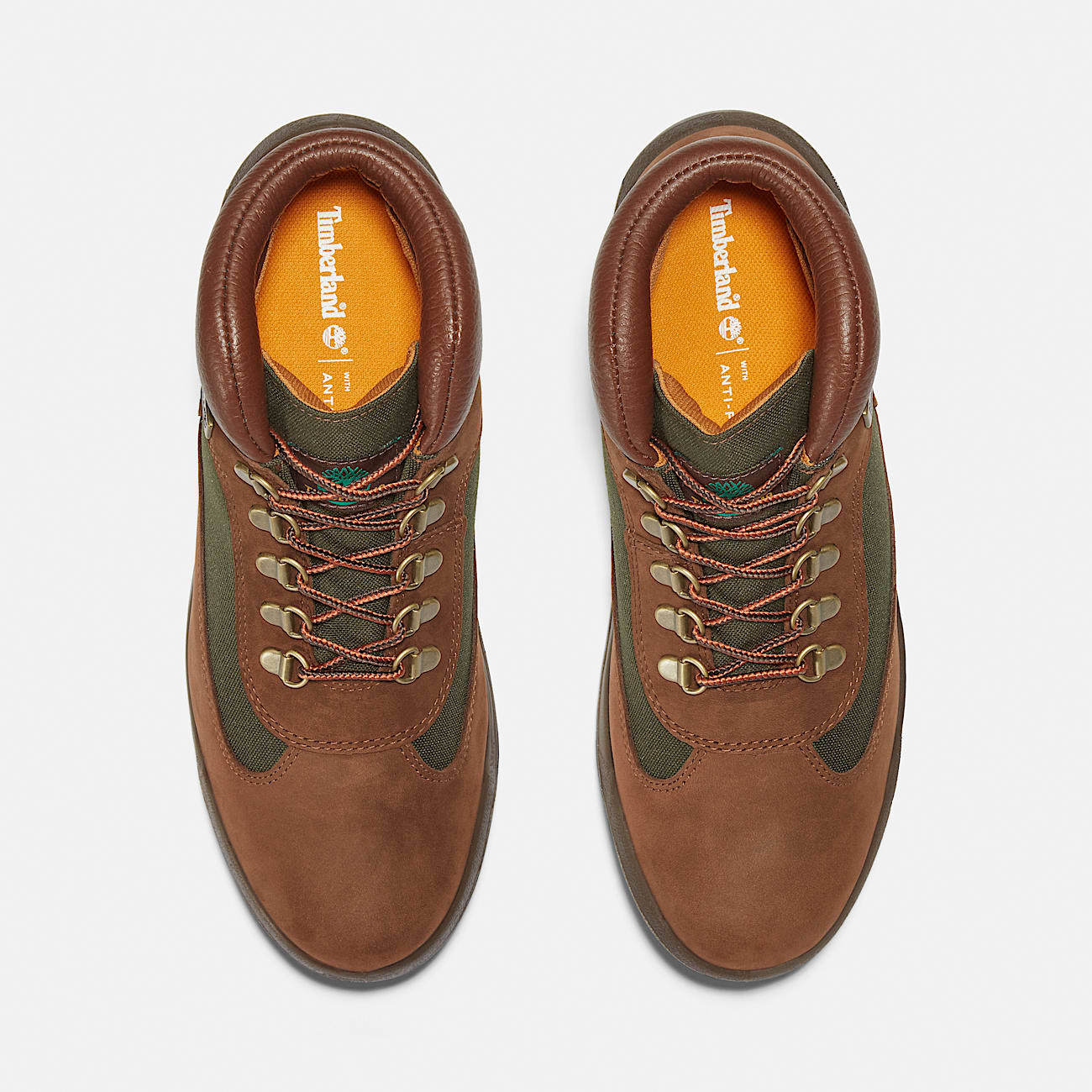 Mens Waterproof Field Boot TBL Dark Brown Nubuck ALT2