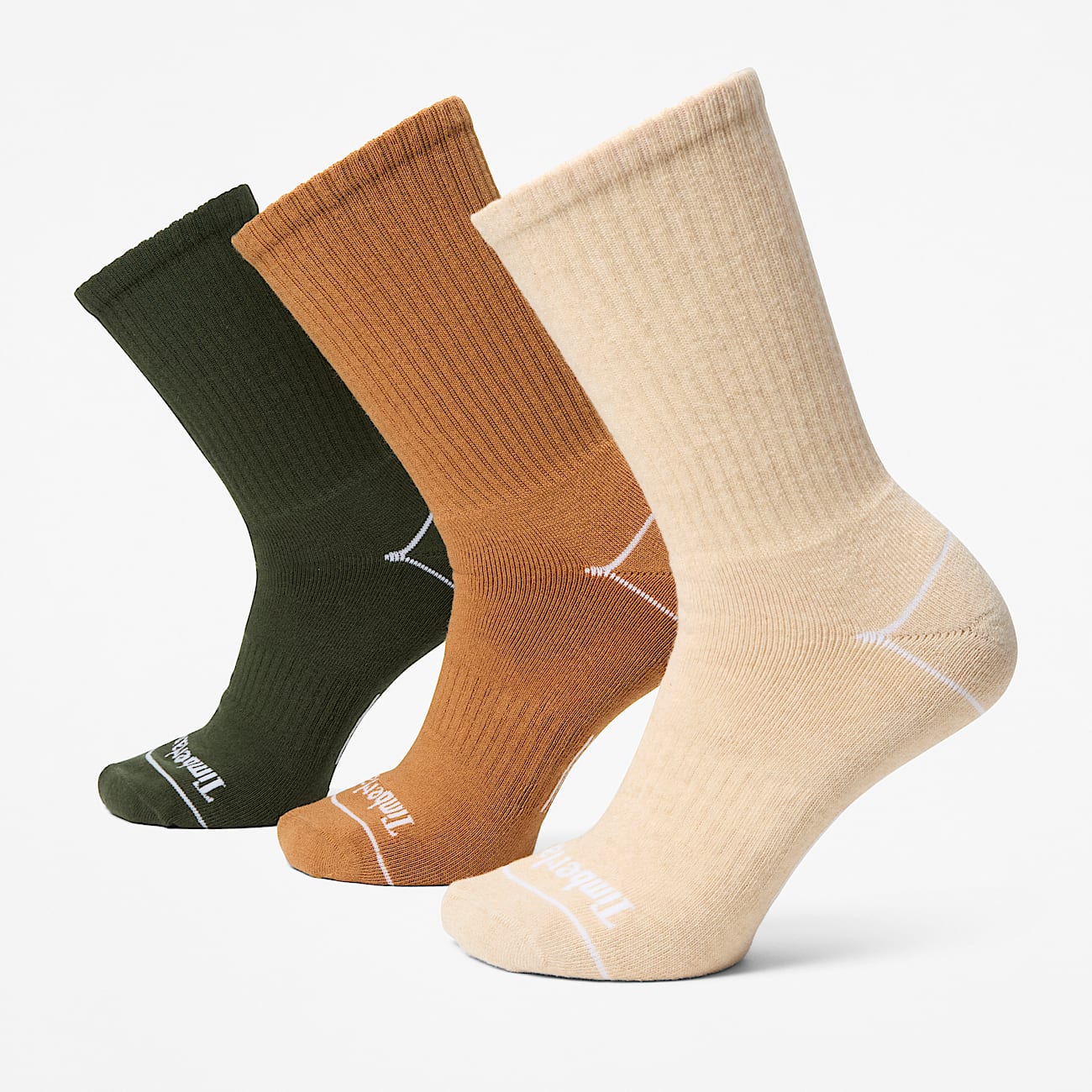 Bowden 3Pack Full Cushion Crew Sock TBL Wheat HERO