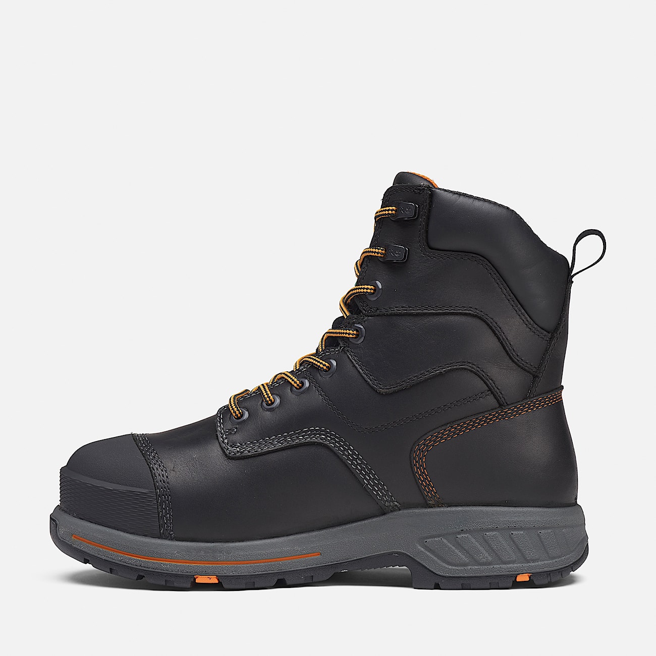 Mens Timberland PRO Endurance HD 8 Waterproof MetGuard CompToe Work Boot TBL Black ALT6