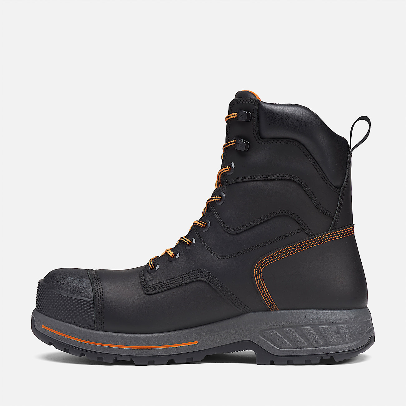 Mens Timberland PRO Endurance HD 8Inch Waterproof Insulated CompToe Boot TBL Black ALT6