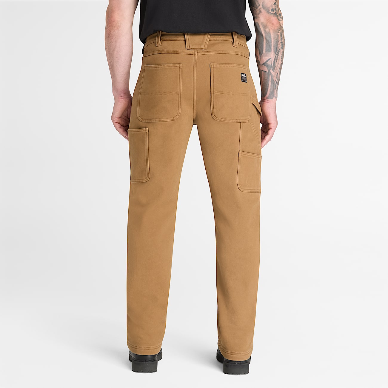Mens Timberland PRO Bonded Stretch Canvas Work Pant TBL Dark Wheat ALT8