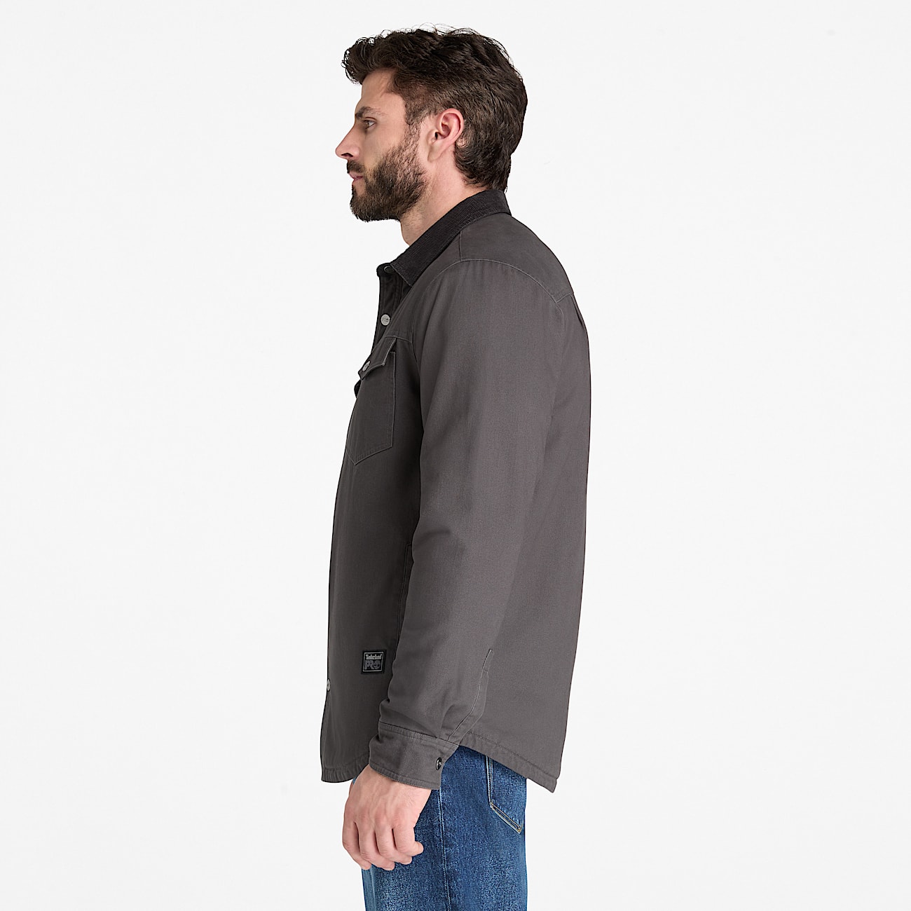 Mens Timberland PRO FleeceLined Shirt Jacket TBL Asphalt ALT7