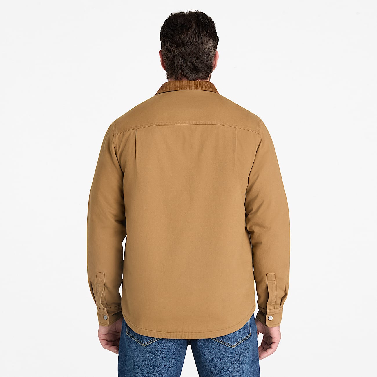 Mens Timberland PRO FleeceLined Shirt Jacket TBL Dark Wheat ALT8