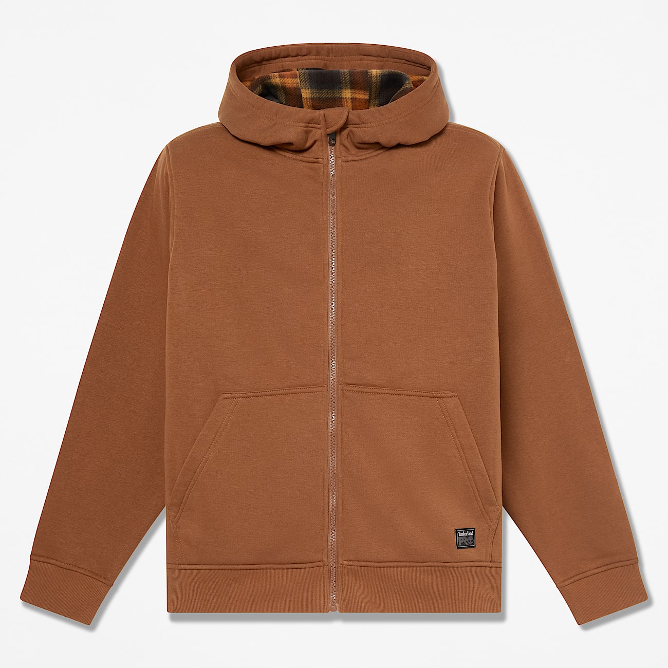 Mens Timberland PRO FleeceLined Hoodie TBL Dark Wheat HERO