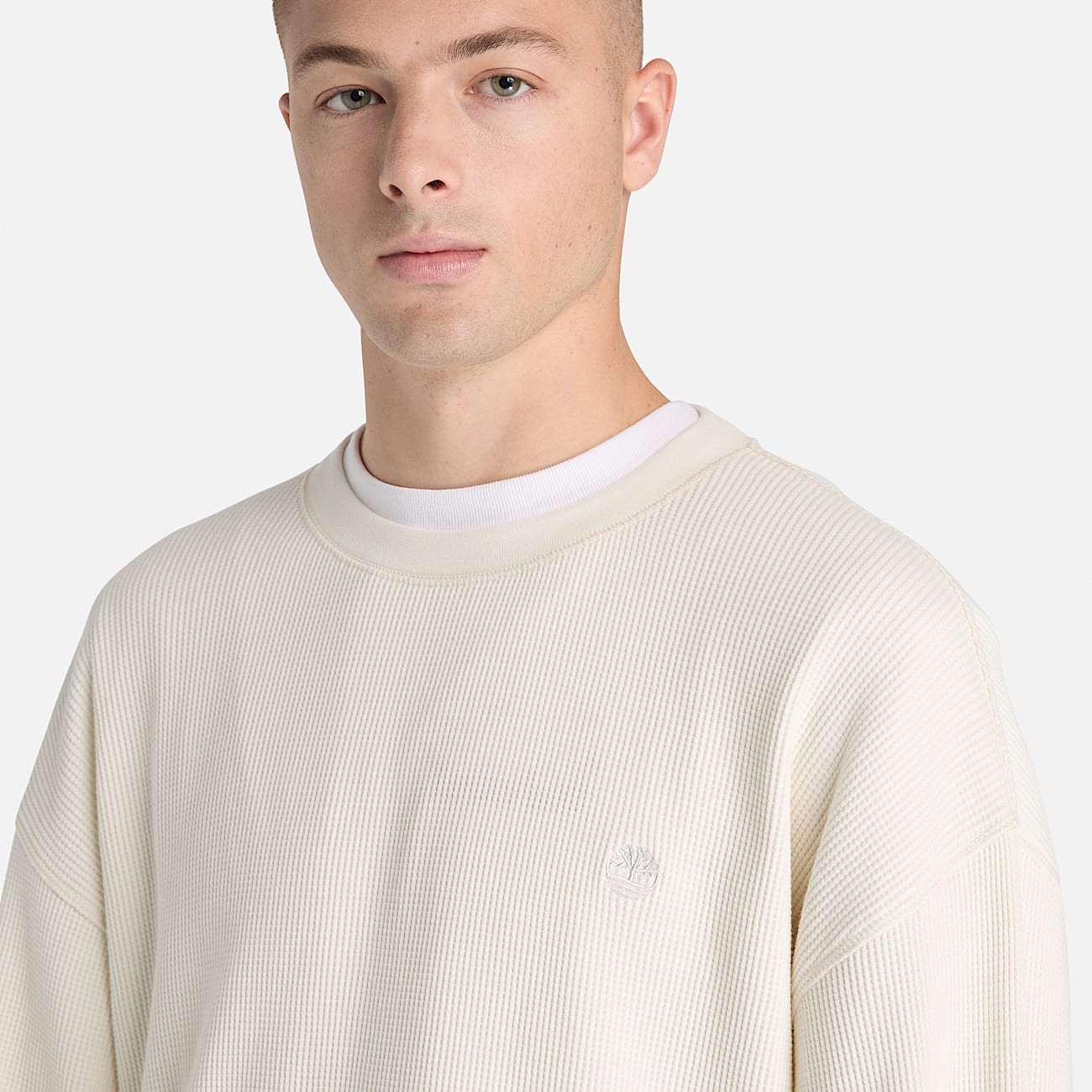 Men's Heavyweight Long-Sleeve Waffle T-Shirt - thumbnail 4