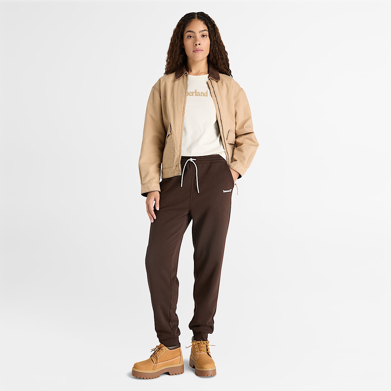Pantalones jogger Northwood para Mujer TBL Marrn oscuro ALT2
