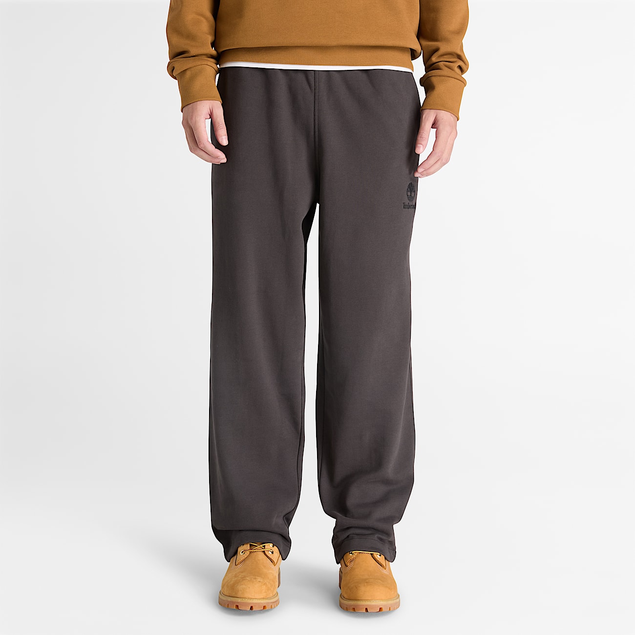 Sweatpants gruesos para Hombre TBL Negro vintage ALT1