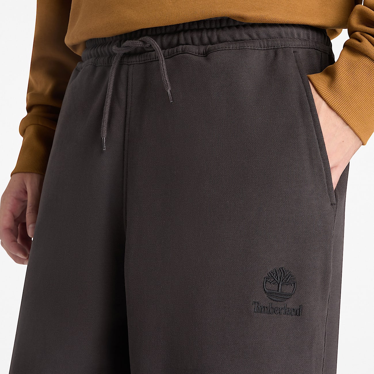 Sweatpants gruesos para Hombre TBL Negro vintage ALT3