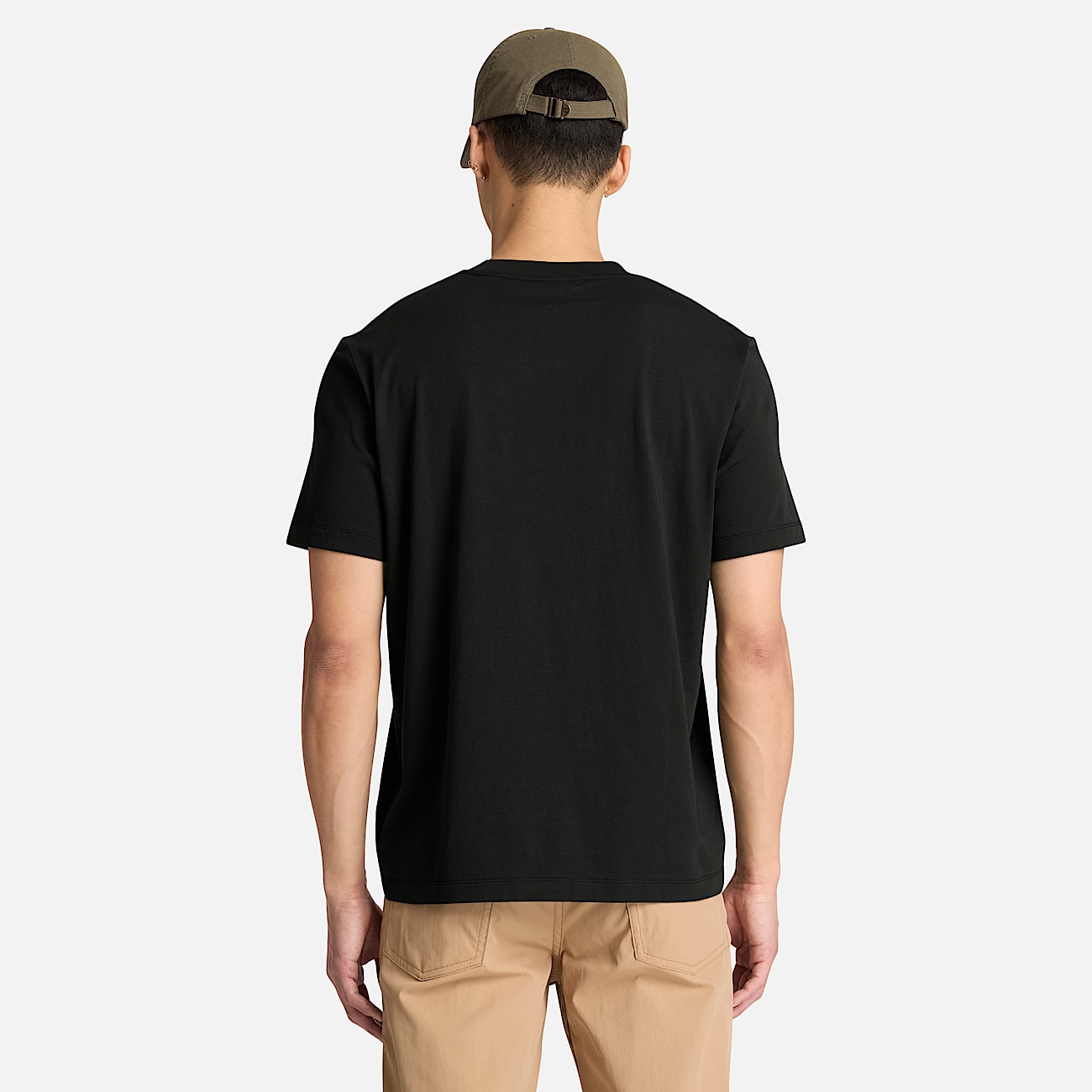 Tshirt Northwood avec logo linaire pour hommes TBL Noir ALT8