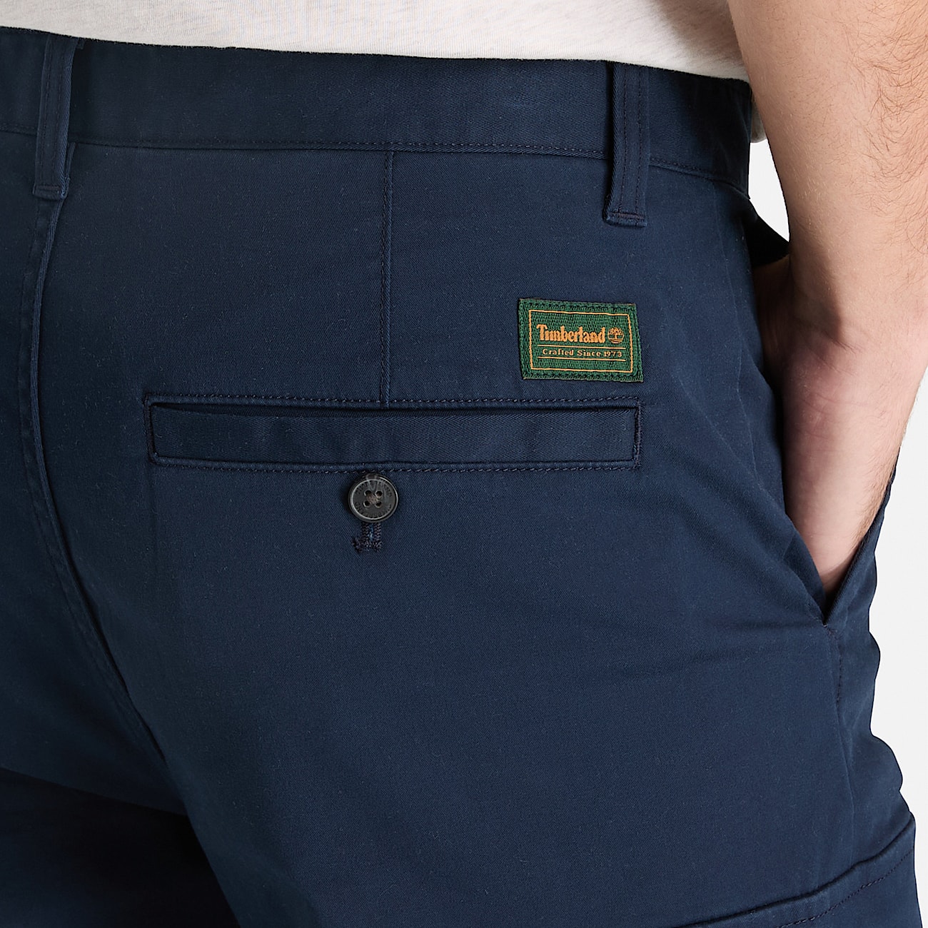 Mens Twill Cargo Pant TBL Dark Sapphire ALT3