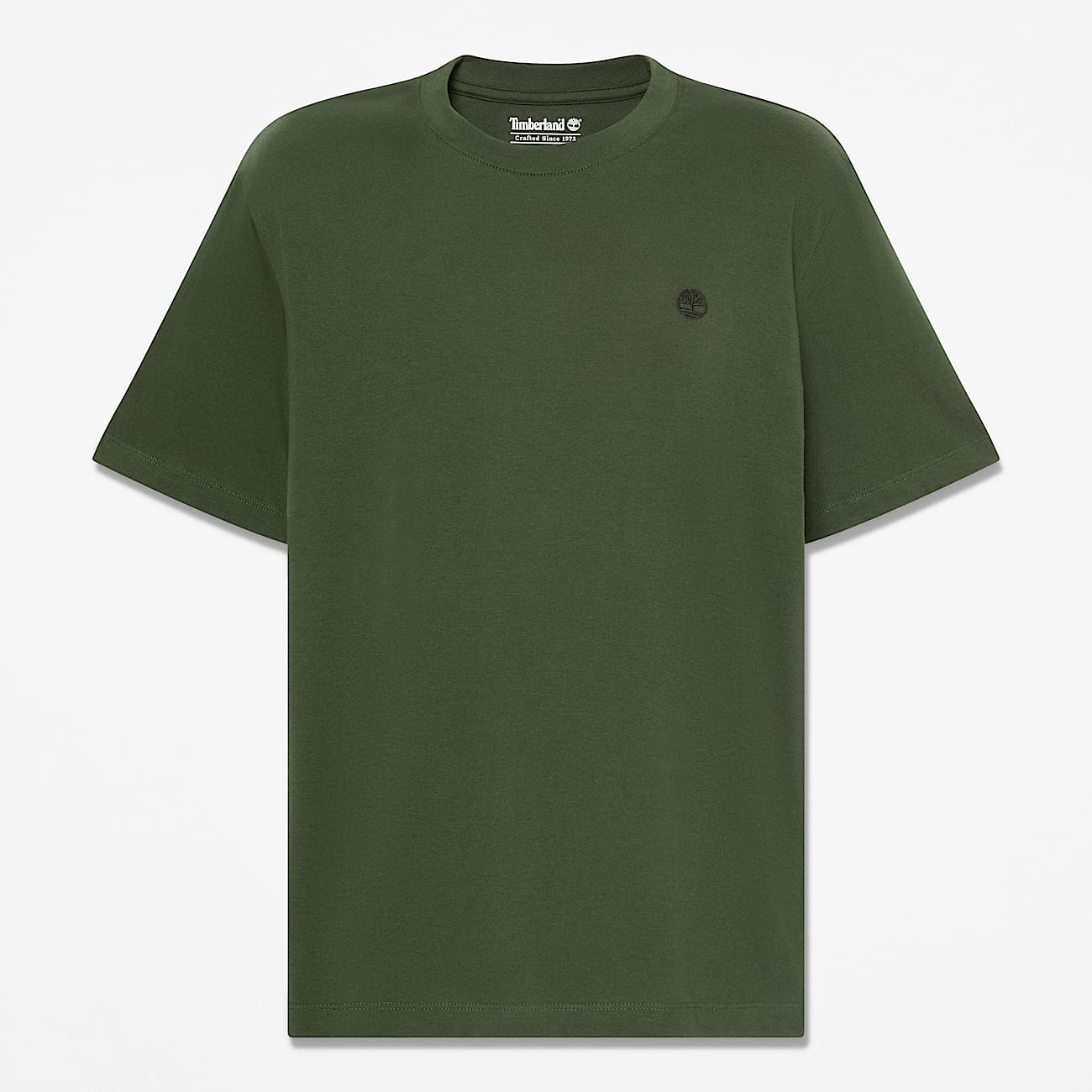 Mens Oyster River Regular ShortSleeve TShirt TBL Dark Green HERO