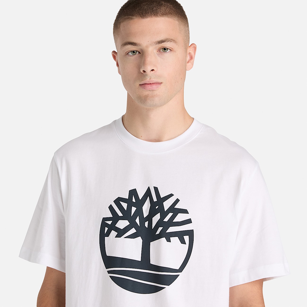 Mens Northwood Tree Logo ShortSleeve TShirt TBL White ALT3
