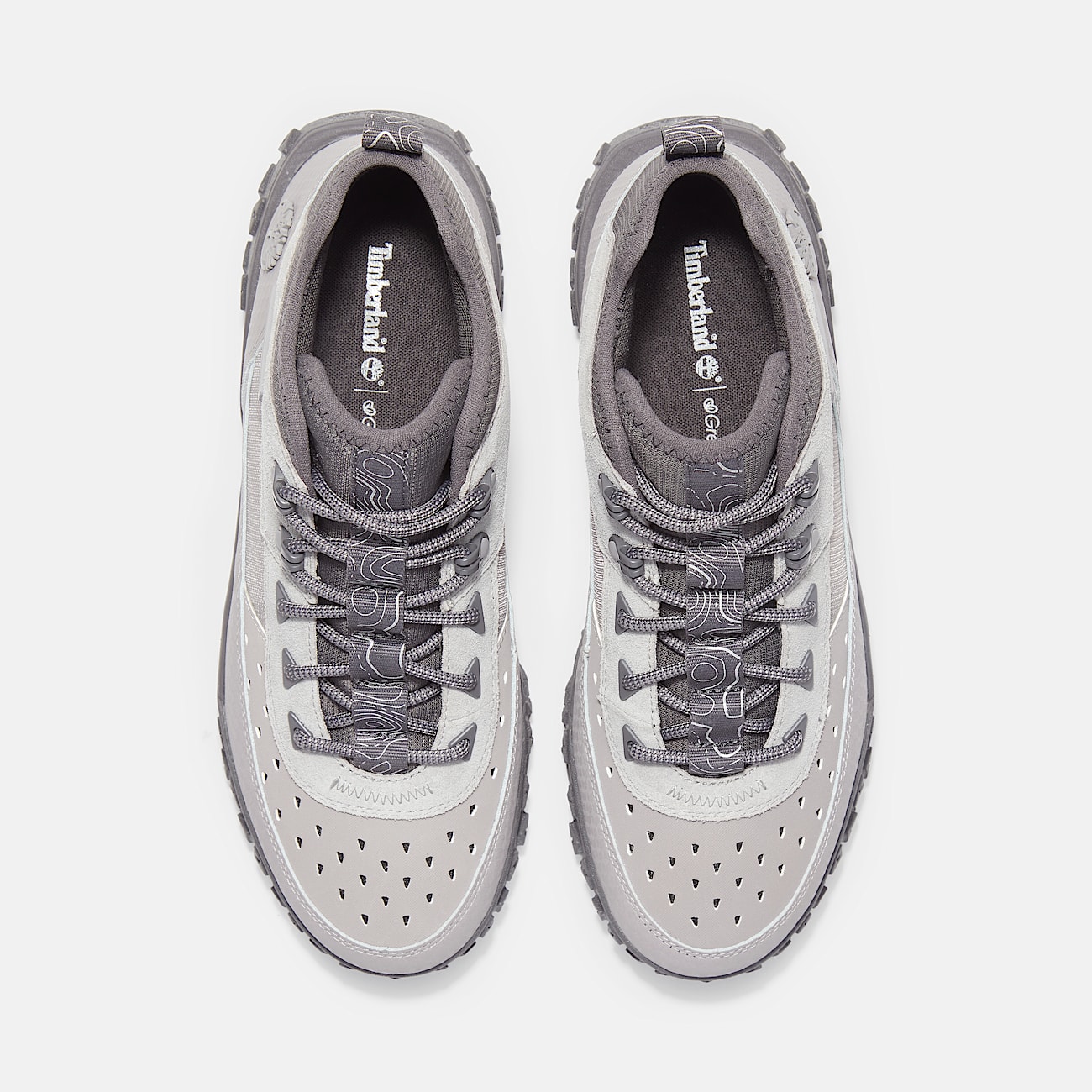Mens GreenStride Motion 6 Mid Sneaker TBL Grey Helcor Leather ALT2