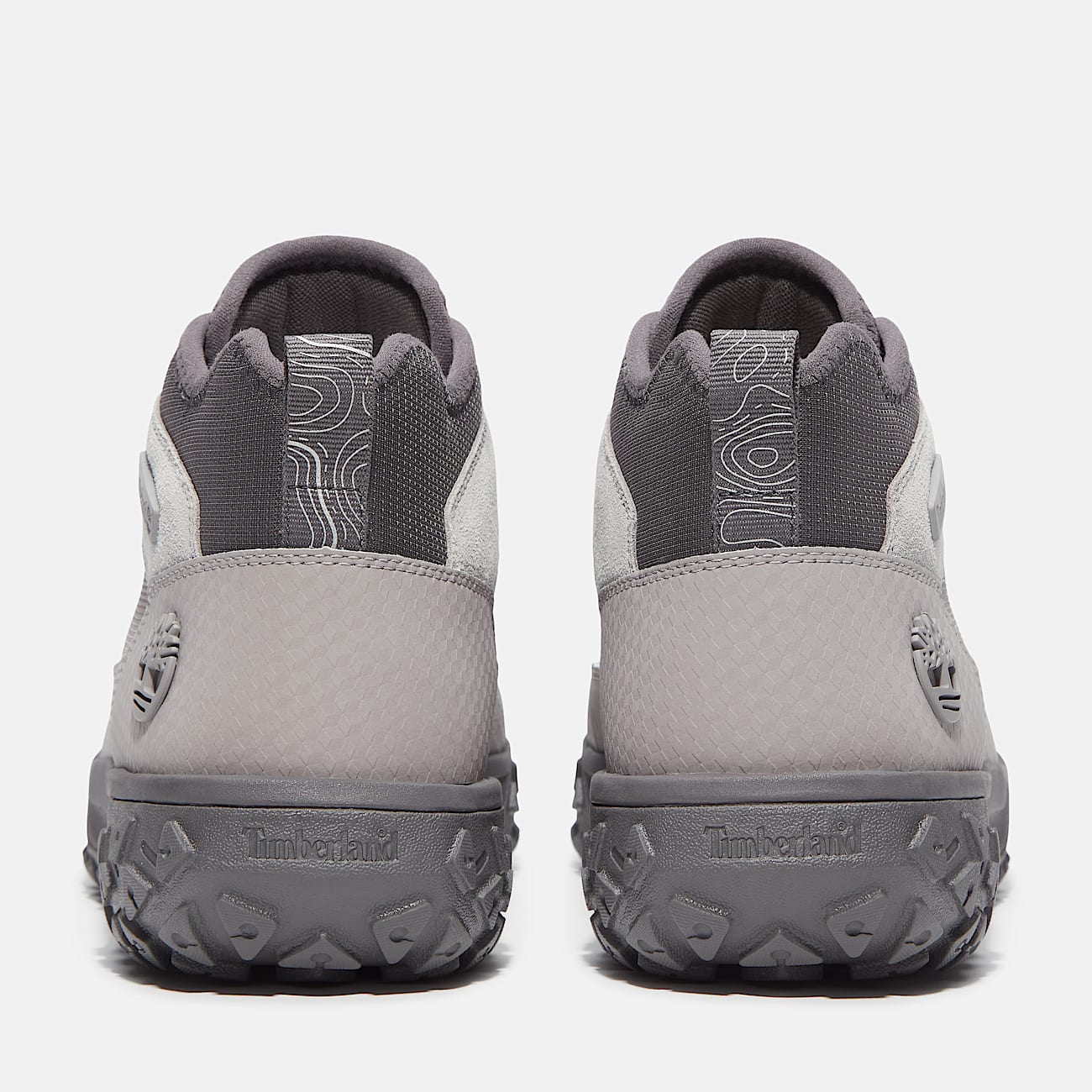 Mens GreenStride Motion 6 Mid Sneaker TBL Grey Helcor Leather ALT5