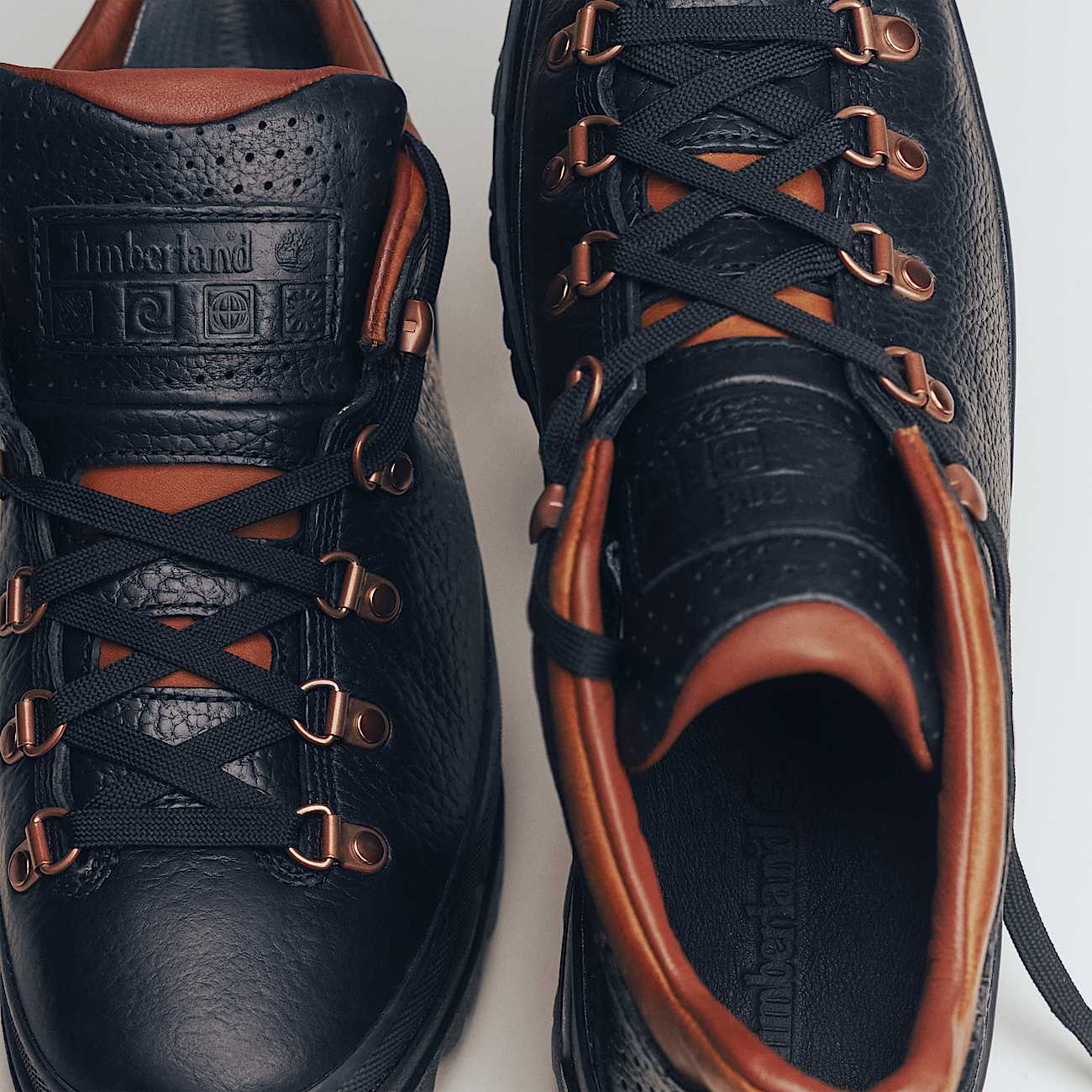 Mens World Hiker Low with GORETEX Membrane TBL Black FullGrainRust ALTA