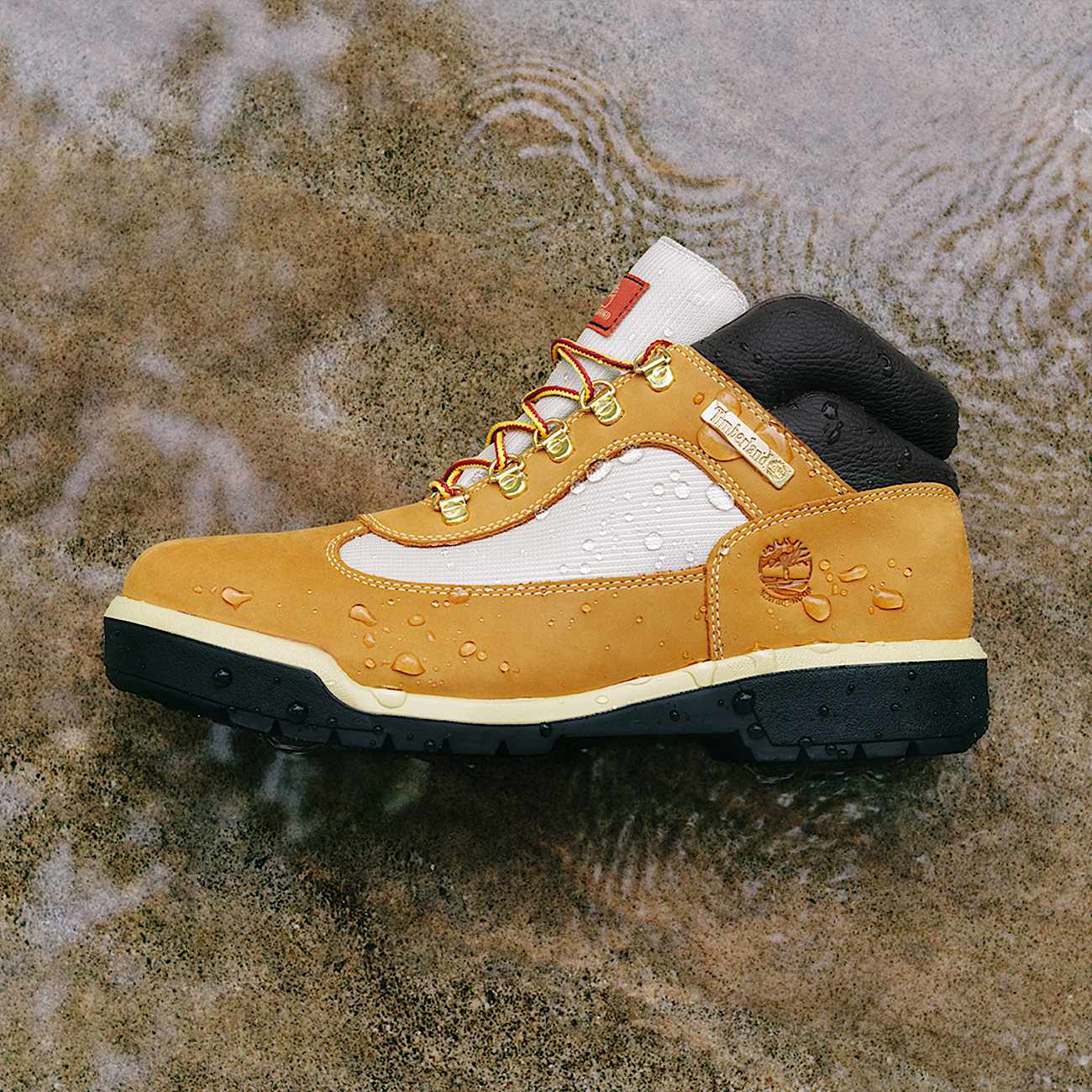 Botas de campo impermeable ReEngineered para Hombre TBL Nobuck color trigo ALTA