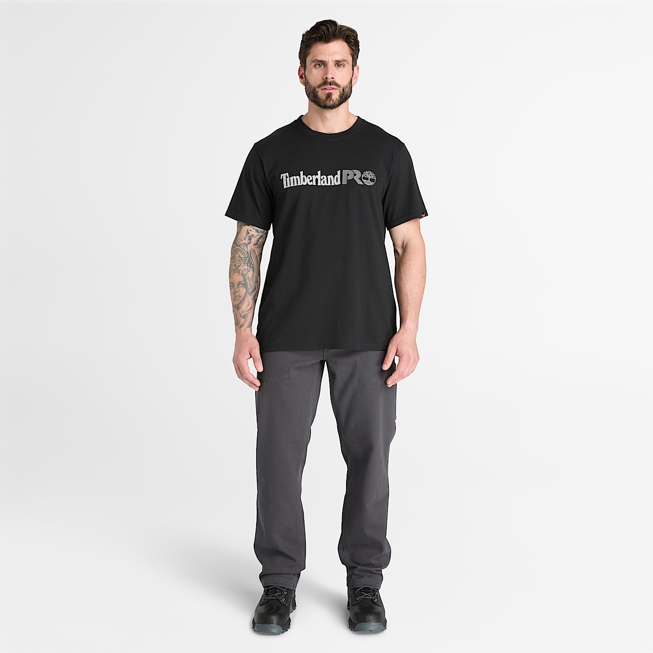 Pantaln de trabajo Timberland PRO de lona con elasticidad y tratamiento Bonded para Hombre TBL Asfalto ALT2