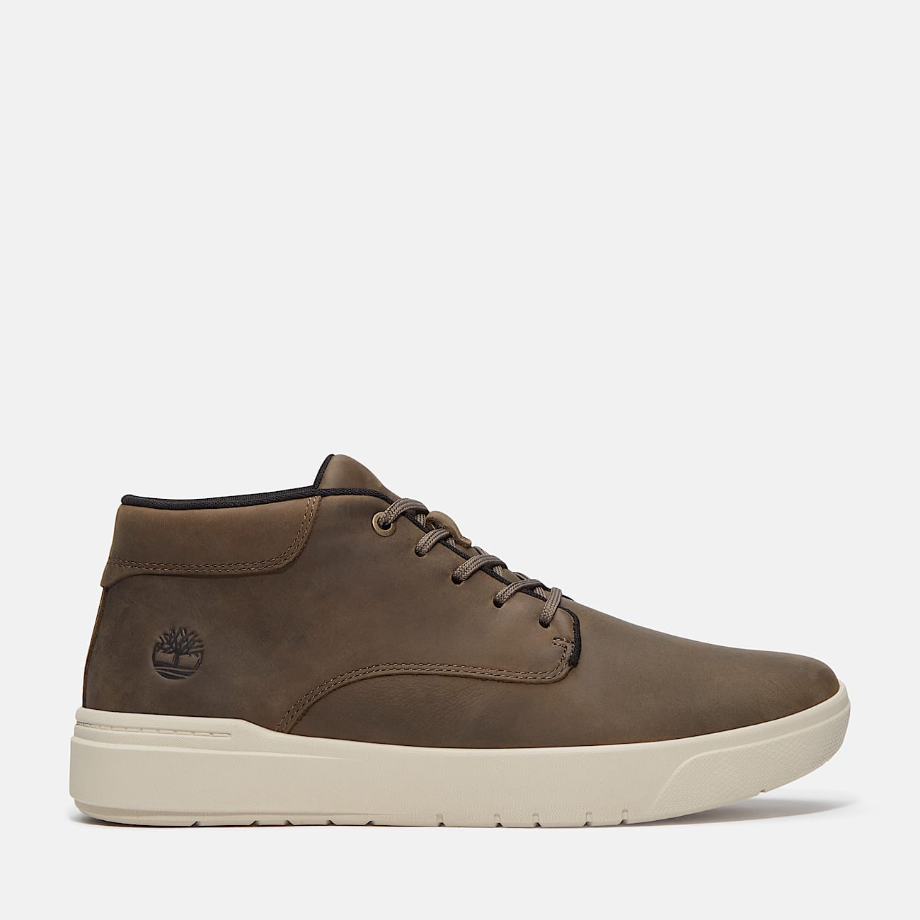 Mens Seneca Bay Mid Sneaker TBL Olive FullGrain HERO