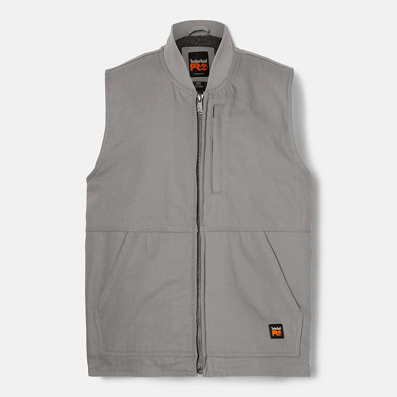 Men's Timberland PRO® Gritman Fleece-Lined Canvas Vest - 10