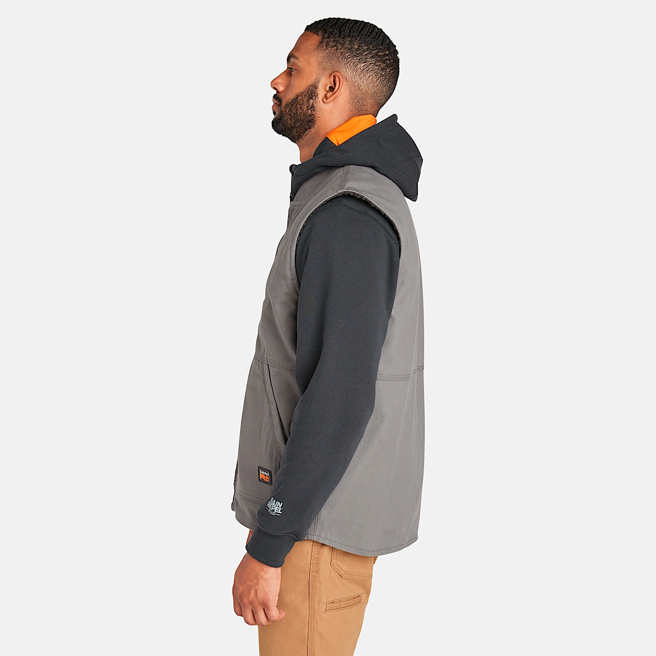 Men's Timberland PRO® Gritman Fleece-Lined Canvas Vest - 8