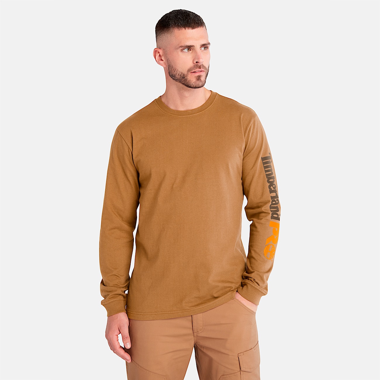 Men's Timberland PRO® Core Logo Long-Sleeve T-Shirt