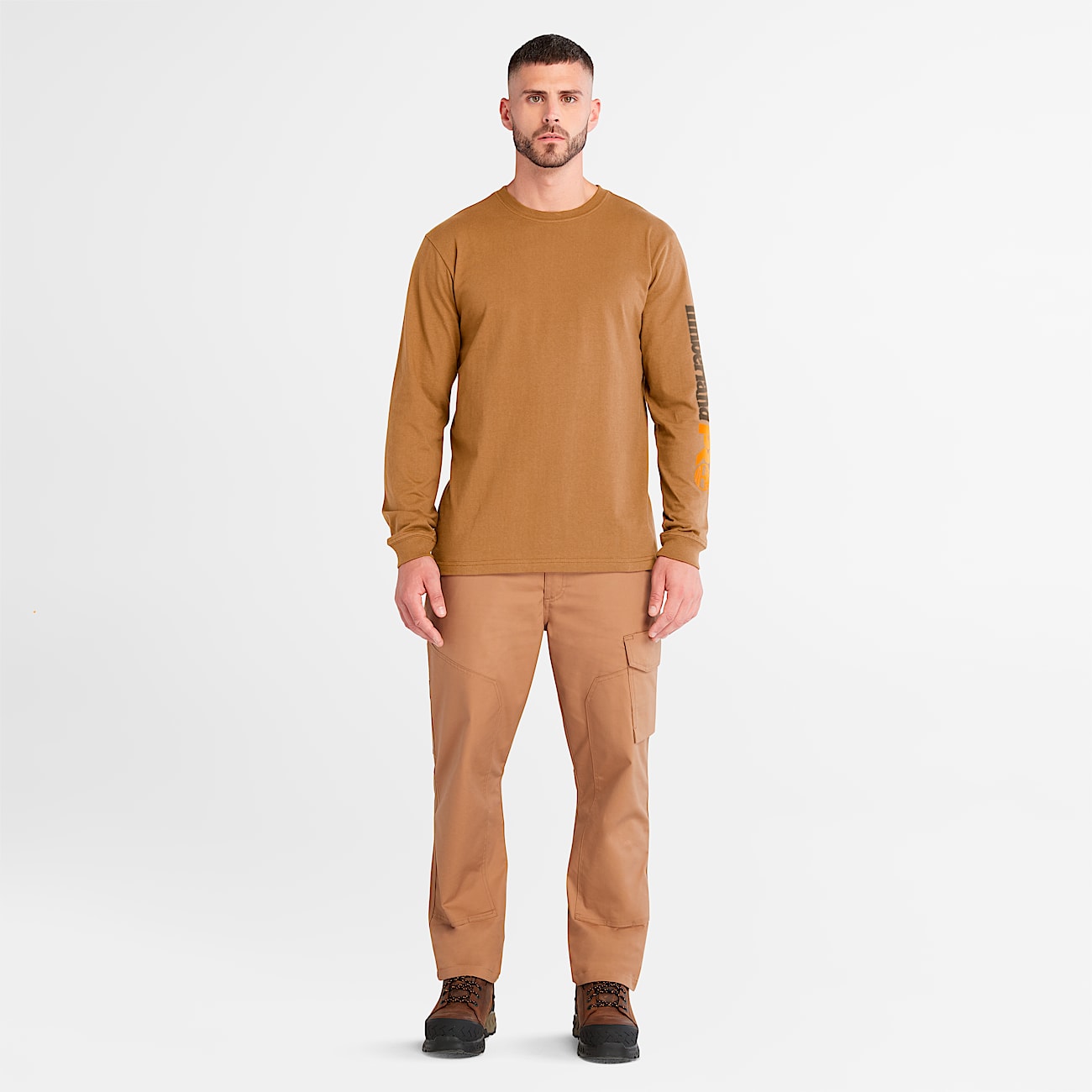 Men's Timberland PRO® Core Logo Long-Sleeve T-Shirt