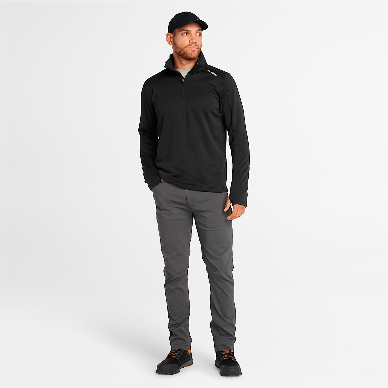 Men's Timberland PRO® Understory Quarter-Zip Fleece Shirt